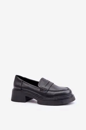 Mocasini dama negru Step in style - mocasini dama