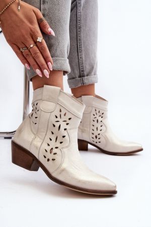 Botine dama gri Step in style - botine dama