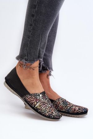 Balerini dama negru Step in style - balerini dama