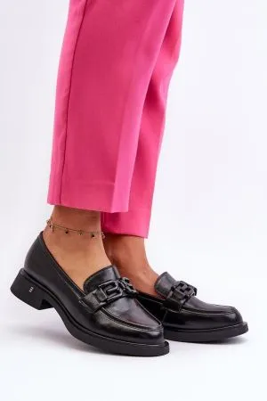Mocasini dama negru Step in style - mocasini dama