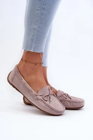 Mocasini dama violet Step in style - mocasini dama