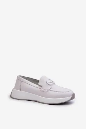 Mocasini dama gri Step in style - mocasini dama