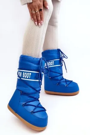 Botine dama albastru Step in style - botine dama
