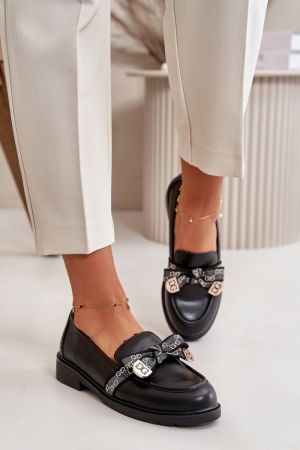 Mocasini dama negru Step in style - mocasini dama