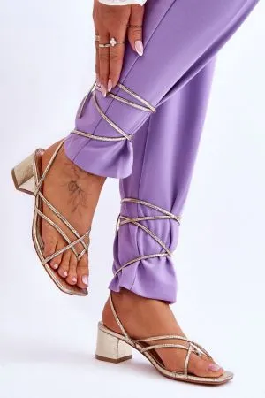 Sandale dama galben Step in style - sandale dama
