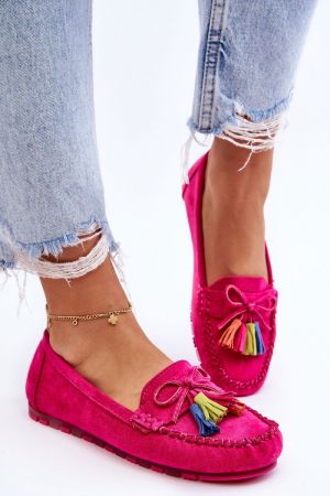 Mocasini dama roz Step in style - mocasini dama