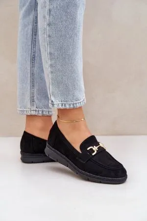 Mocasini dama negru Step in style - mocasini dama