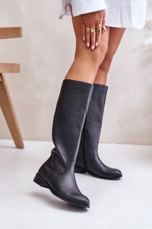 Cizme dama negru Step in style - cizme dama