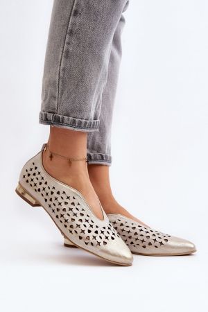 Balerini dama galben Step in style - balerini dama