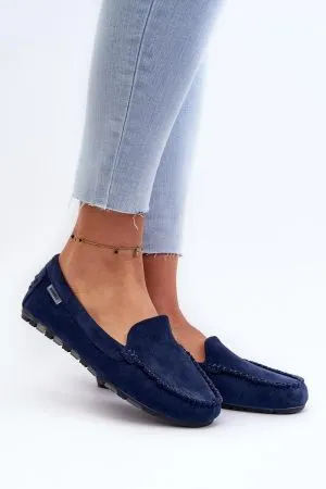 Mocasini dama bleumarin Step in style - mocasini dama