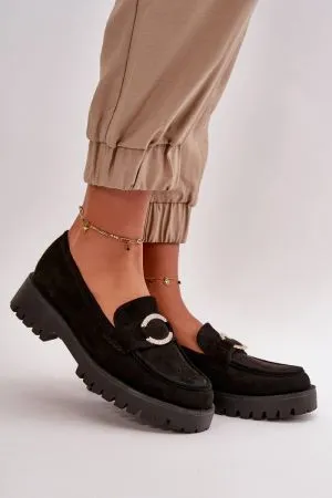 Mocasini dama negru Step in style - mocasini dama