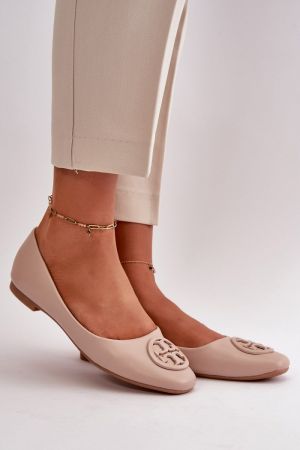 Balerini dama bej Step in style - balerini dama