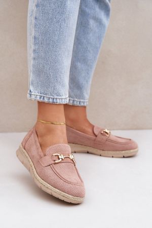 Mocasini dama roz Step in style - mocasini dama
