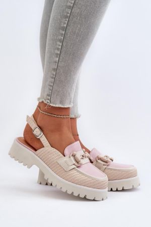 Sandale dama bej Step in style - sandale dama
