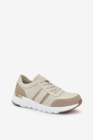 Pantofi sport dama bej Step in style - pantofi sport dama, tenisi dama