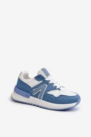 Pantofi sport dama albastru Step in style - pantofi sport dama, tenisi dama