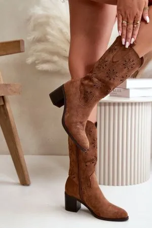 Cizme dama maro Step in style - cizme dama