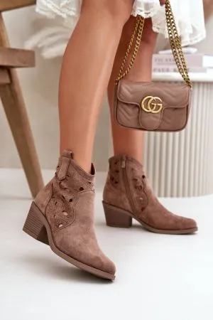 Botine dama maro Step in style - botine dama