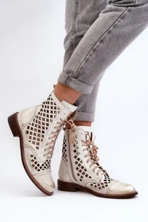 Botine dama galben Step in style - botine dama