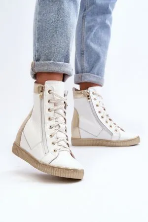 Sneakers dama alb Step in style - sneakers dama, tenisi dama