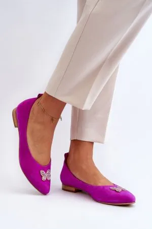 Balerini dama roz Step in style - balerini dama