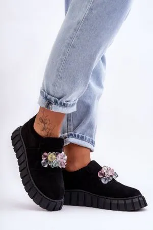 Pantofi sport dama negru Step in style - pantofi sport dama, tenisi dama