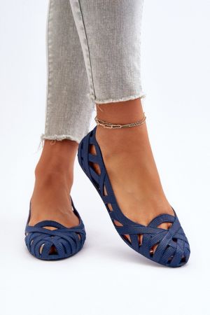 Balerini dama bleumarin Step in style - balerini dama