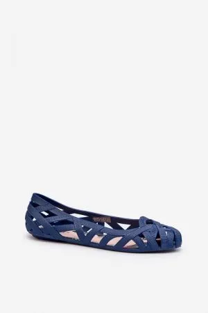 Balerini dama bleumarin Step in style - balerini dama