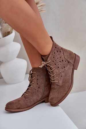 Botine dama maro Step in style - botine dama