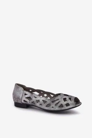 Balerini dama gri Step in style - balerini dama