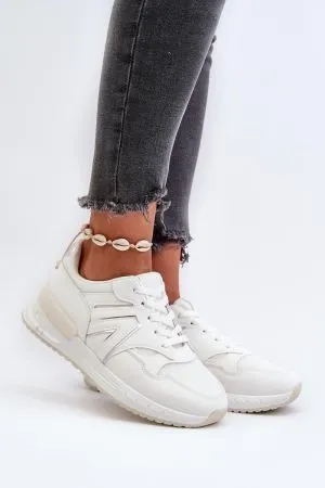 Pantofi sport dama alb Step in style - pantofi sport dama, tenisi dama