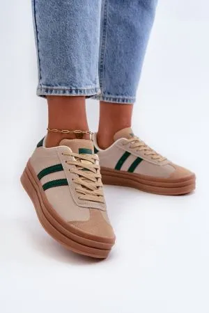 Pantofi sport dama verde Step in style - pantofi sport dama, tenisi dama