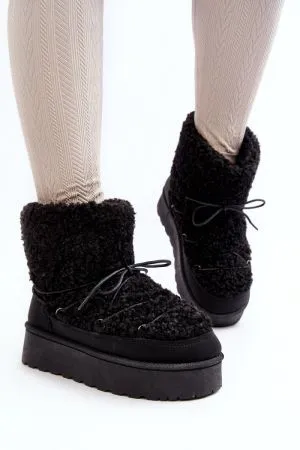 Botine dama negru Step in style - botine dama