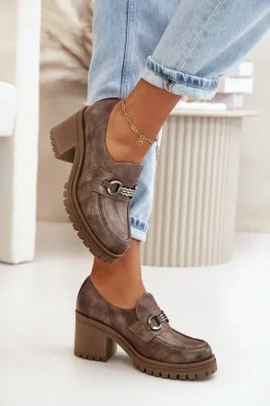 Botine dama bej Step in style - botine dama