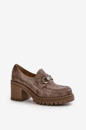 Botine dama bej Step in style - botine dama