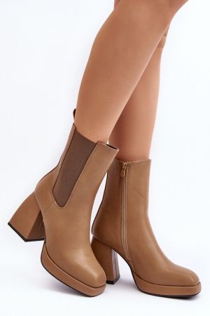 Botine dama maro Step in style - botine dama