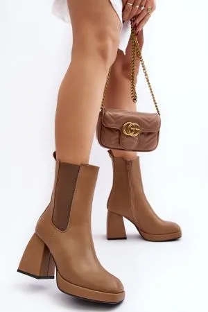 Botine dama maro Step in style - botine dama