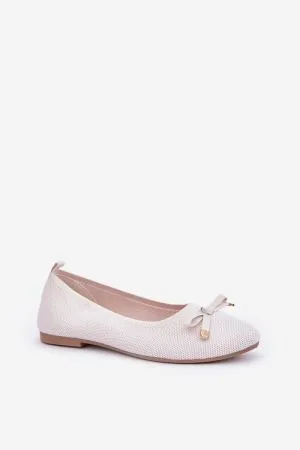 Balerini dama bej Step in style - balerini dama