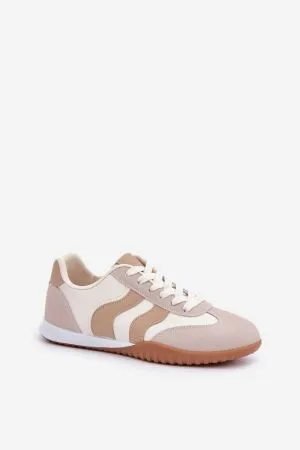 Pantofi sport dama bej Step in style - pantofi sport dama, tenisi dama