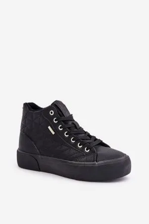 Sneakers dama negru Step in style - sneakers dama, tenisi dama