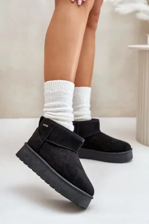 Botine dama negru Step in style - botine dama