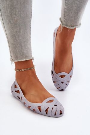 Balerini dama gri Step in style - balerini dama