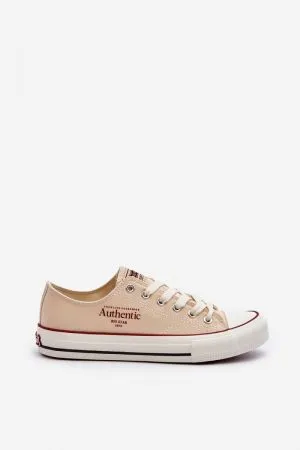 Sneakers dama bej Step in style - sneakers dama, tenisi dama