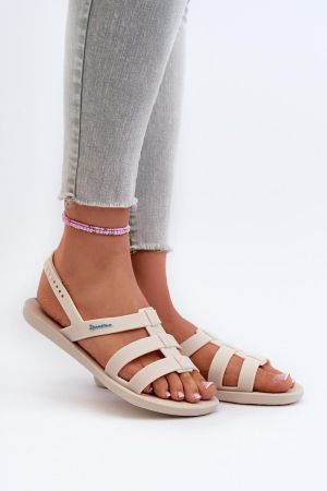 Sandale dama bej Step in style - sandale dama