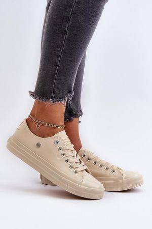 Sneakers dama bej Step in style - sneakers dama, tenisi dama
