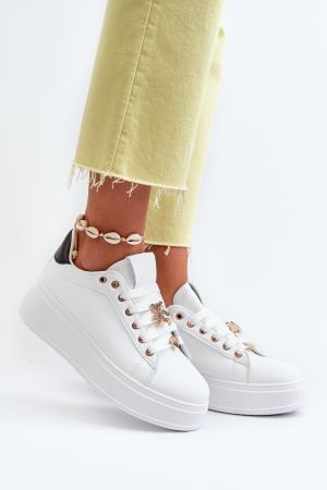 Pantofi sport dama alb Step in style - pantofi sport dama, tenisi dama