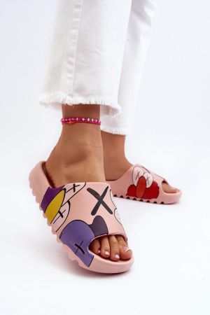 Papuci dama roz Step in style - papuci dama