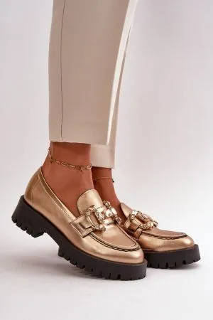 Mocasini dama galben Step in style - mocasini dama