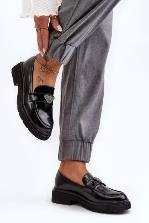 Botine dama negru Step in style - botine dama