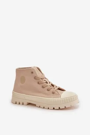 Sneakers dama bej Step in style - sneakers dama, tenisi dama
